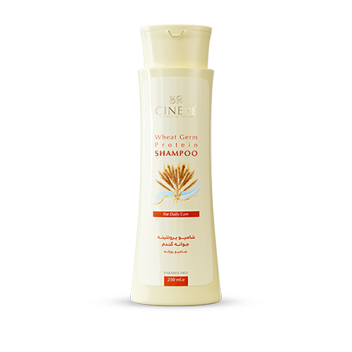 شامپو پروتئینه جوانه گندم سینره | Cinere Shampoo Wheat Germ Protein