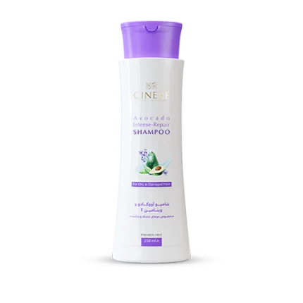 شامپو آووکادو و ویتامین F سینره | Cinere Shampoo Avocado Intense-Repair