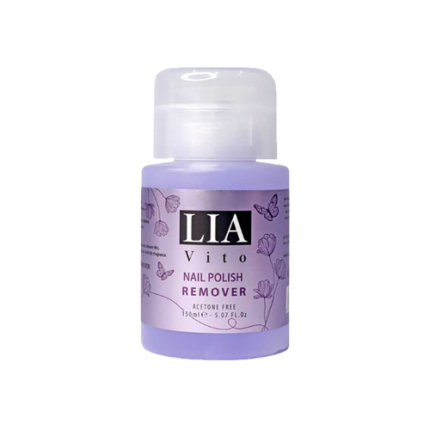 لاک پاک کن لیا ویتو - بدون استون | Lia Vito Nail Polish Remover - Acetone Free