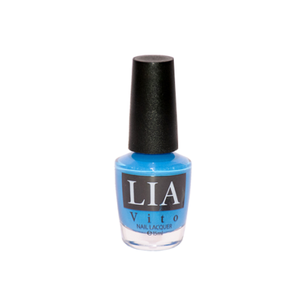 لاک ناخن لیا ویتو - تنالیته آبی | Lia Vito Nail Polish