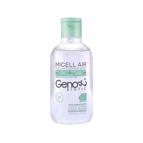 میسلارواتر ژنوبایوتیک مناسب پوست های چرب و مختلط | Geno Biotic Micellar Cleansing Water For Oily and Combination Skin