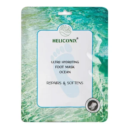 ماسک آبرسان پا با رایحه اقیانوس هلیکونیکس | HELICONIX ULTRA HYDRATING FOOT MASK OCEAN