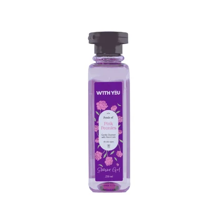 شامپو بدن پینک پیونی یو | Pink Peonies Body Shampoo WITH YOU