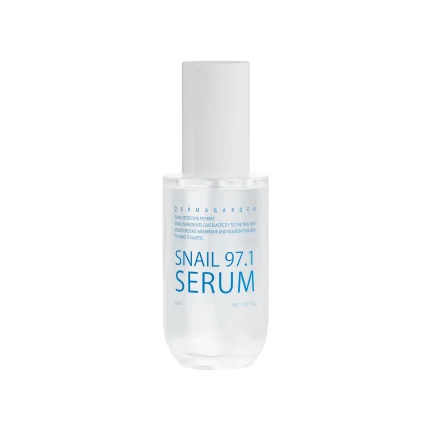 سرم حلزون ترمیم کننده پوست صورت و گردن مناسب انواع پوست درماگاردن | dermagarden Snail Serum
